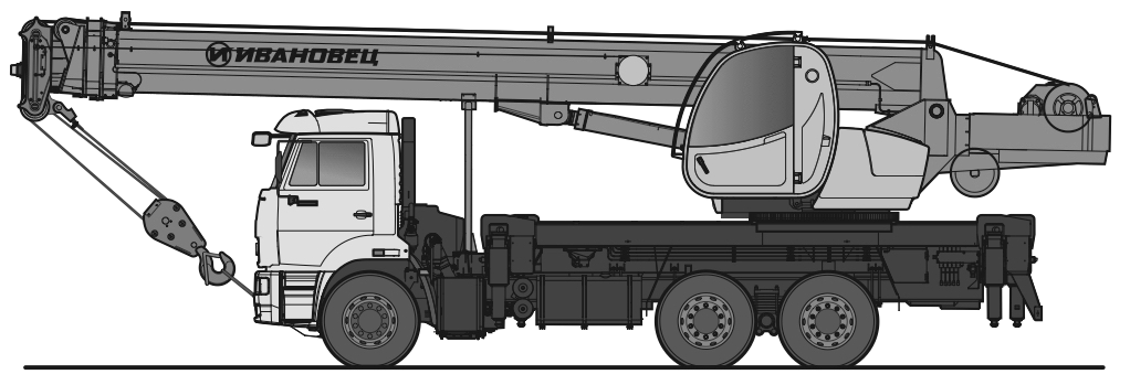 Автомобильный кран КС-45717К-1Р