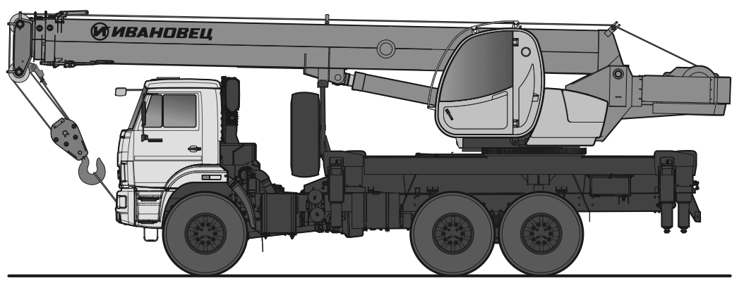 Автомобильный кран КС-35714К-2-10