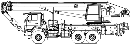 Автомобильный кран КС-55713-5В-4