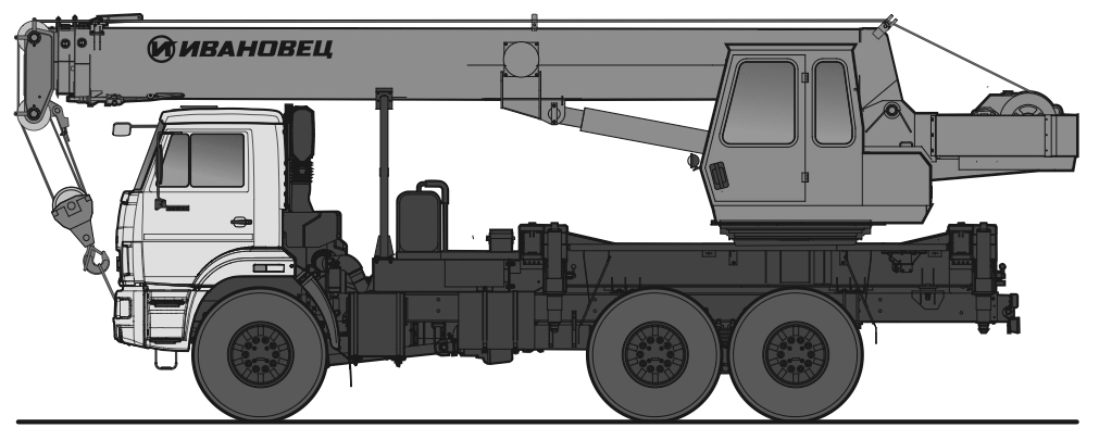 Автомобильный кран КС-35714К-2