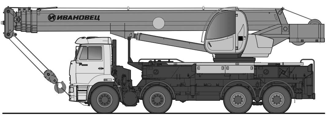 Автомобильный кран КС-65740-8