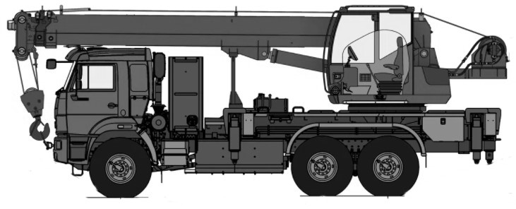 Автомобильный кран КС-35719-7-02 ГБО