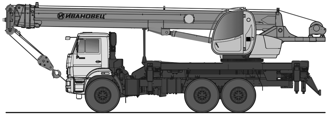 Автомобильный кран КС-45717К-3