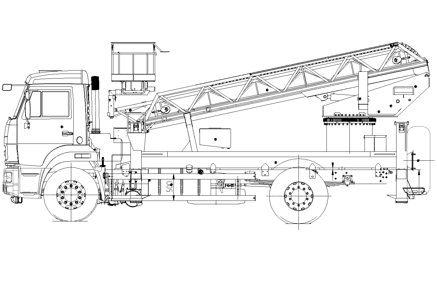 Автогидроподъемник ПСС-131.18Э на шасси 43253