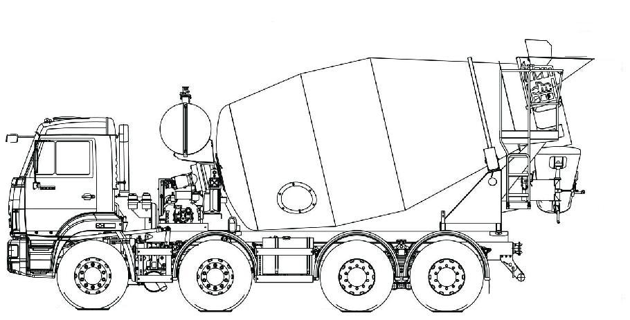 Автобетоносмеситель 5814Y9