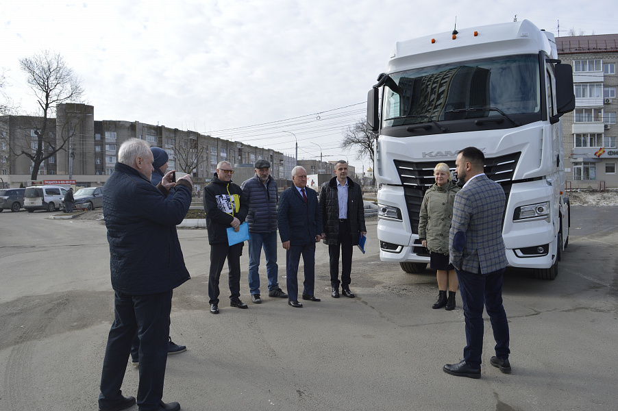 КАМАЗ-54901 Hi-tech представлен на конференции АСМАП в Брянске