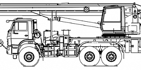 Автомобильный кран КС-55713-5В-4