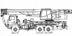 Автомобильный кран КС-55731-4